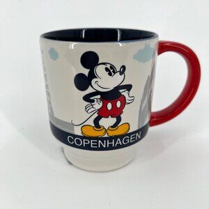 Disney‎ Copenhagen Denmark Coffee Mug Mickey Mouse